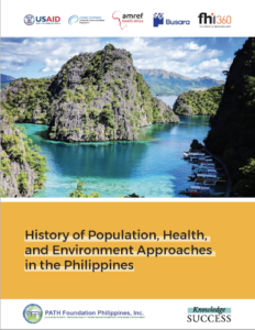 Cover image: History of Population, Health, and Environment Approaches in the Philippines